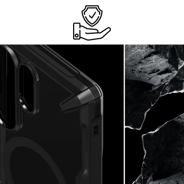 Etui do Samsung Galaxy S25 Ultra Ringke Fusion X Magnetic MagSafe Black