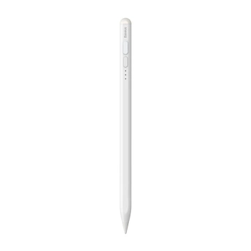 Baseus Stylus Aktivstift mit Batterieanzeige (weiß)