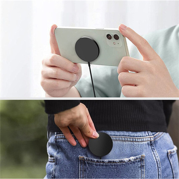 TECH-PROTECT QI15W-A30 MAGNETISCHES MAGSAFE KABELLOSES LADEGERÄT SCHWARZ
