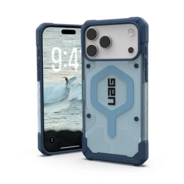Etui do iPhone 17 Pro Max UAG Pathfinder Clear MagSafe Bundle Niebieskie