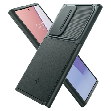 Etui Spigen Optik Armor für Samsung Galaxy S24 Ultra Abyss Green