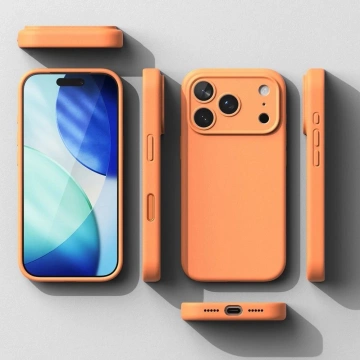 Etui do iPhone 17 Pro Max Ringke Silicone Magnetic MagSafe Pomarańczowe