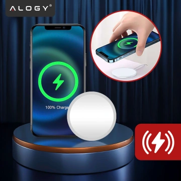 Alogy kabelloses Ladegerät für MagSafe 20W für iPhone 12/13/14 / PRO / MAX / MINI Weiß