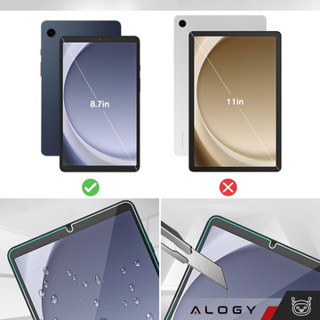 Szkło hartowane do Samsung Galaxy Tab A11 (X130/X135) / A9 2023 8.7" (X110/X115) na ekran Alogy Screen Protector Pro+ 9H