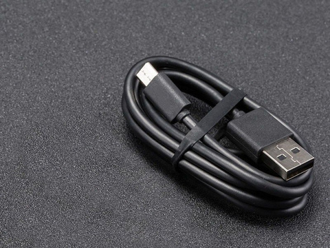 Originalkabel Xiaomi USB-C Typ C 3A 1m Ladekabel Übertragungskabel Schwarz