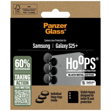 Szkło hartowane do Samsung Galaxy S25+ Plus PanzerGlass Hoops Camera Lens Protector