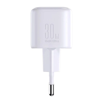 Ładowarka Joyroom JR-TCG15 Mini 30W GaN Szybka USB-C Biała