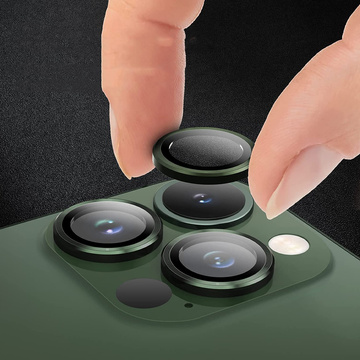 Szkło ochronne na obiektyw telefonu 3mk Lens Protection Pro do Apple iPhone 13 Pro / 13 Pro Max Alphine Green