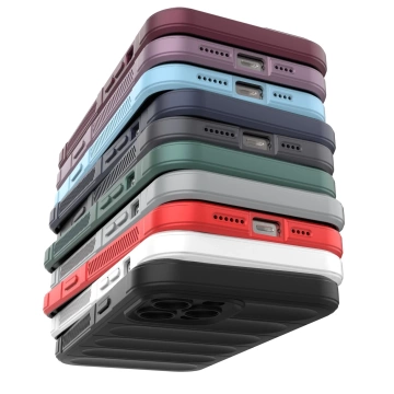 Magic Shield Case Hülle für iPhone 12 Pro Max flexible gepanzerte dunkelblaue Hülle