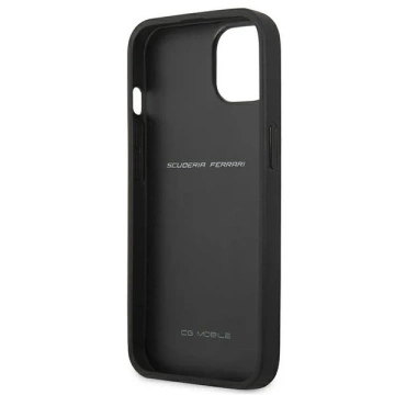 Ferrari iPhone 13 mini 5.4" Handyhülle schwarz/schwarz Hardcase Off Track Quilted