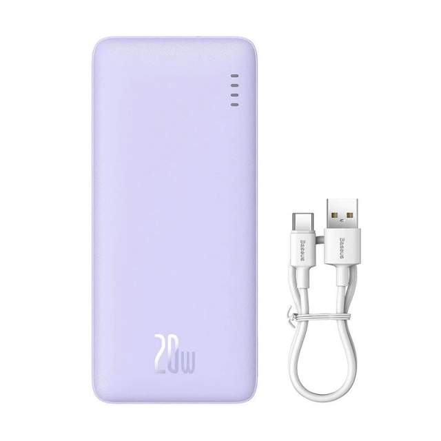 Baseus Airpow 20000 mAh 20 W Powerbank Lila