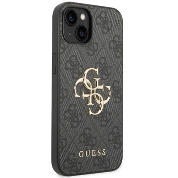 Etui Guess GUHCP15M4GMGGR do iPhone 15 Plus 6.7" hardcase 4G Big Metal Logo szary/grey