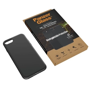 Etui PanzerGlass Biodegradable Case do iPhone SE 2022 / SE 2020 / 7 / 8  czarny/black 0346