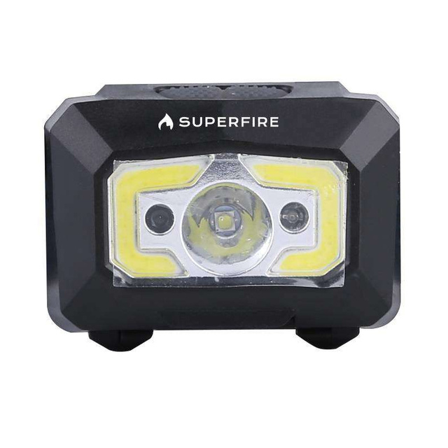 Latarka czołowa Superfire X30, 500lm, USB