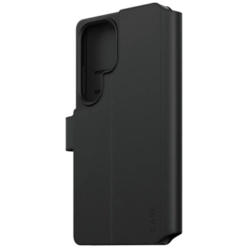 CARE Case für Samsung Galaxy S25 Ultra Schwarz von PanzerGlass Wallet Kickstand