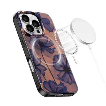 Etui Ochronne do iPhone 16 Pro Tech-Protect Lamano MagSafe Velvet Night