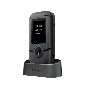 Blackview N2000 Schwarzes 4G-Telefon, verstärkt, 1500 mAh, 48 MB/128 MB