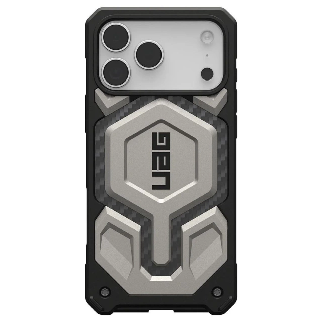Etui do iPhone 17 Pro Max UAG Monarch Pro MagSafe Carbon Fiber Titanium