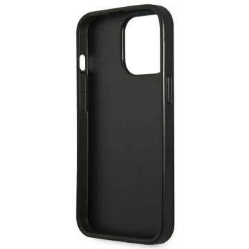 Etui Guess GUHCP13XPSATLG für iPhone 13 Pro Max 6,7" Hardcase SaffianoTriangle Logo