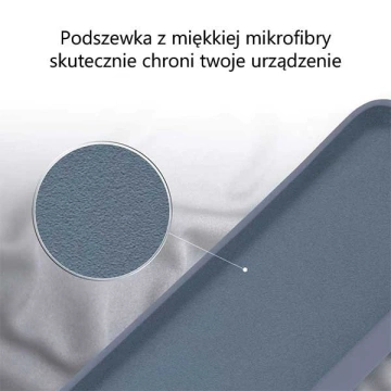 Etui na telefon Mercury Silicone do iPhone X/Xs lawendowy /lavender gray
