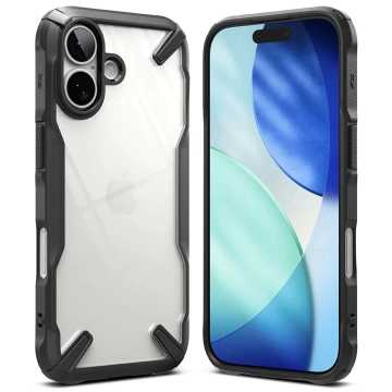 Etui Ringke Fusion X na iPhone 17 - czarne