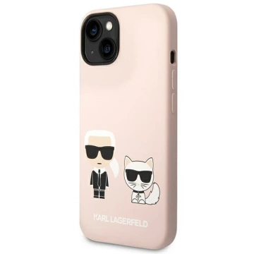 Etui Karl Lagerfeld KLHMP14MSSKCI für iPhone 14 Plus 6,7" Hardcase Silikon Karl