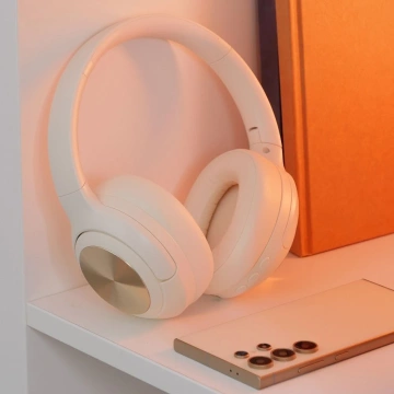 HOCO Kabellose Bluetooth-Kopfhörer W54 ANC Weiß
