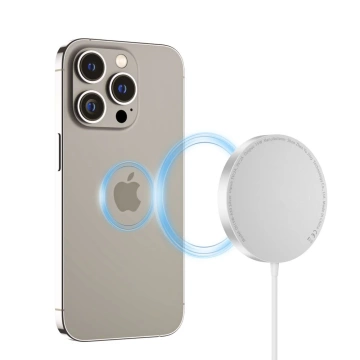 Ładowarka MagSafe Tech-Protect QI15W-A30 Srebrna 15W