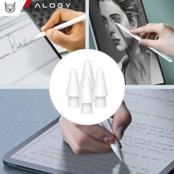 Końcówka wymienna 4szt. Twardość 2x 2B, 2x 2H do Rysika do Apple Pencil 1/2 generacji do iPad Air Pro Mini 