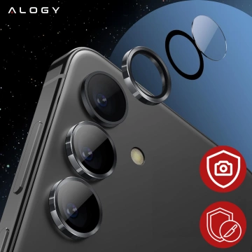 3x Szkło hartowane na ekran + szkło na obiektyw do Samsung Galaxy S24 FE ochronne szkiełko na ekran i aparat 9H Alogy GlassGuard Pack™️ zestaw szkieł ochronnych