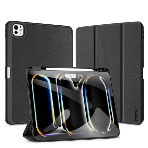 Schutzhülle mit Stift für iPad Pro 13 (2024) DUX DUCIS DOMO Schwarz
