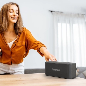 Tronsmart Element Mega Pro 60 W wasserdichter (IPX5) kabelloser Bluetooth 5.0 SoundPulse®-Lautsprecher schwarz