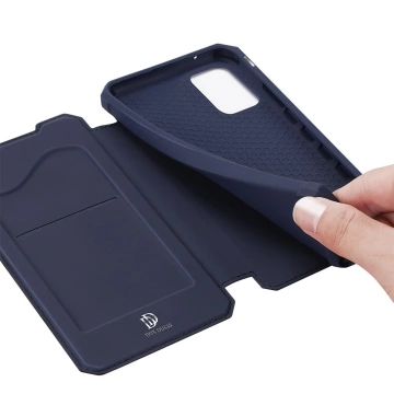 DUX DUCIS Skin X Holster Cover mit Flip Cover für Samsung Galaxy A72 4G blau