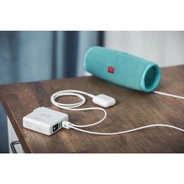Forcell 4in1 Reiseladegerät 8000mAh QC3.0 USB-C Powerbank Induktion