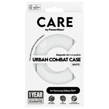 Etui do Samsung Galaxy S24+ CARE by PanzerGlass Flagship QI Case Przezroczysty