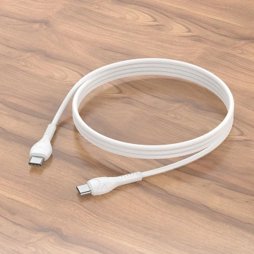 HOCO Kabel Typ C do Typ C X37 1 m Biały PD 60W Szybkie Ładowanie