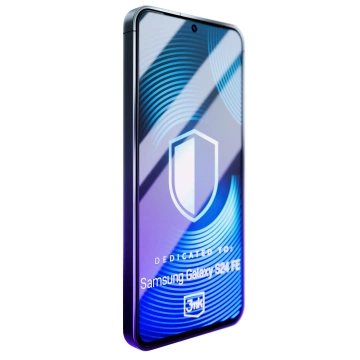 Szkło ochronne doSamsung Galaxy S24 FE Max 3mk HardGlass Max Lite wzmocniona ochrona na ekran 9H szkiełko na ekran