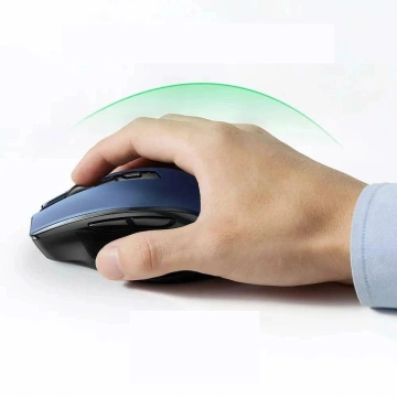 UGREEN MYSZ BEZPRZEWODOWA OPTYCZNA MU006 NIEBIESKA 2.4GHz BT