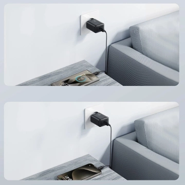 Joyroom USB-C 25W SFC / PPS / PD Netzwerkladegerät - Schwarz