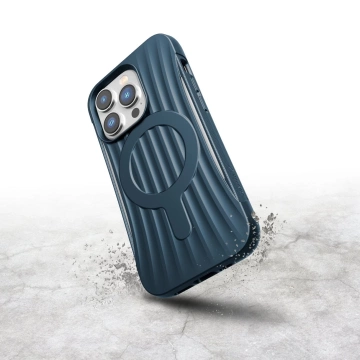 Raptic Clutch Built Case etui iPhone 14 Pro z MagSafe pokrowiec plecki niebieski