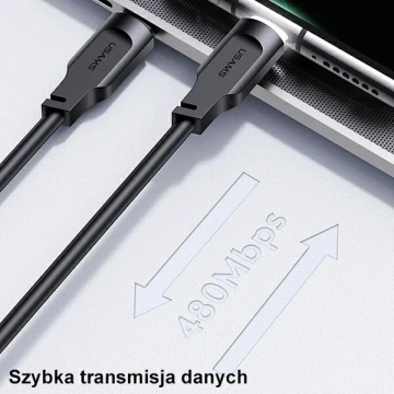 USMAS USB-C auf USB-C PD Schnellladekabel 1,2 m lila