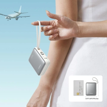 Powerbank Joyroom JR-PBF27 10000 mAh 22.5 W USB-C & Lightning – biały