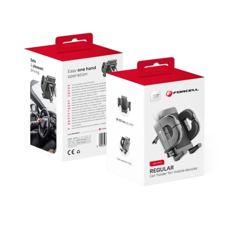 Forcell Regular Autohalterung für Vent Schwarz