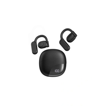 Kabellose ergonomische Kopfhörer WiWU OWS Openbuds T20 Schwarz