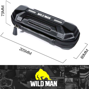 Etui torba sakwa rowerowa Wildman XT11 na rower w miejsce uchwytu na bidon 0,5L Czarna
