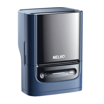Termiczna drukarka etykiet Nelko PM220 Bluetooth USB-C niebieska