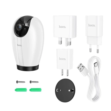 Kamera wewnętrzna Wi-Fi HOCO D6 Full HD, IR, detekcja ruchu