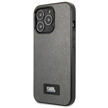 Etui Karl Lagerfeld KLHCP13LSFMP2DG für iPhone 13 Pro / 13 6,1" Hardcase Saffiano Plaque