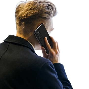 Etui na telefon Dux Ducis Skin Pro do Samsung Galaxy S23 pokrowiec z klapką portfel na kartę podstawka czarne