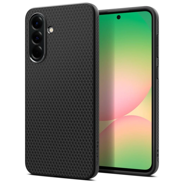Schutzhülle für Samsung Galaxy A56 5G Spigen Liquid Air Mattschwarz